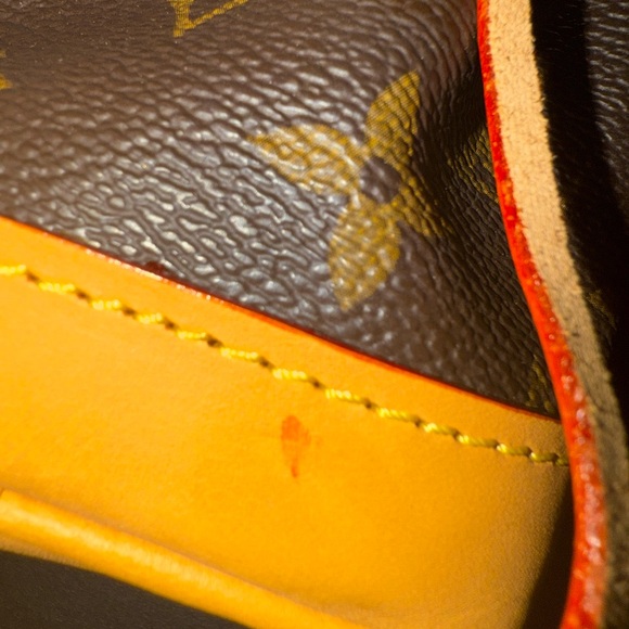 New upcycled Louis Vuitton  Mini Bucket Bag - Picture 3 of 6